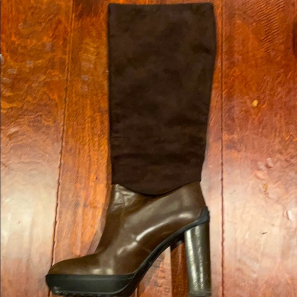 Tod's Shoes - Tod’s Suede Knee-High Boots